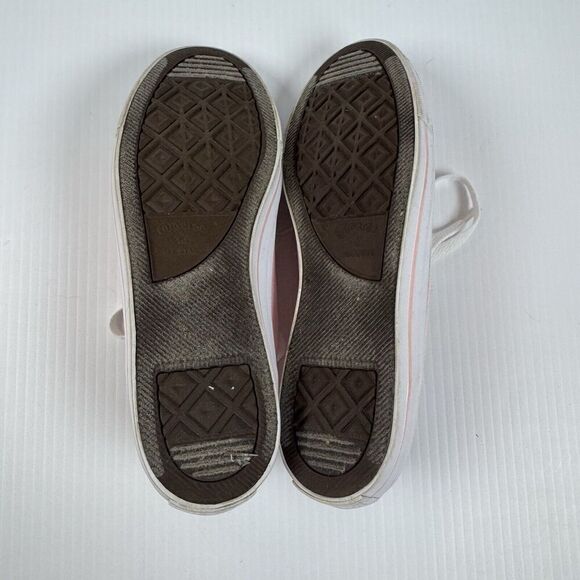 Converse Lace Up Low Top Sneakers Size 7 Women’s Pink Retro Canvas Skate - Picture 6 of 11